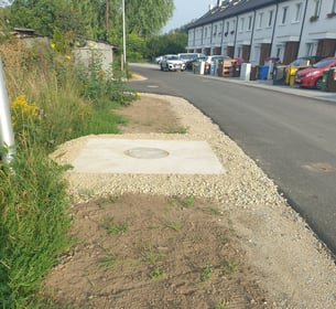 Budowa sieci wodociągowej i kanalizacyjnej na osiedlu Świniary